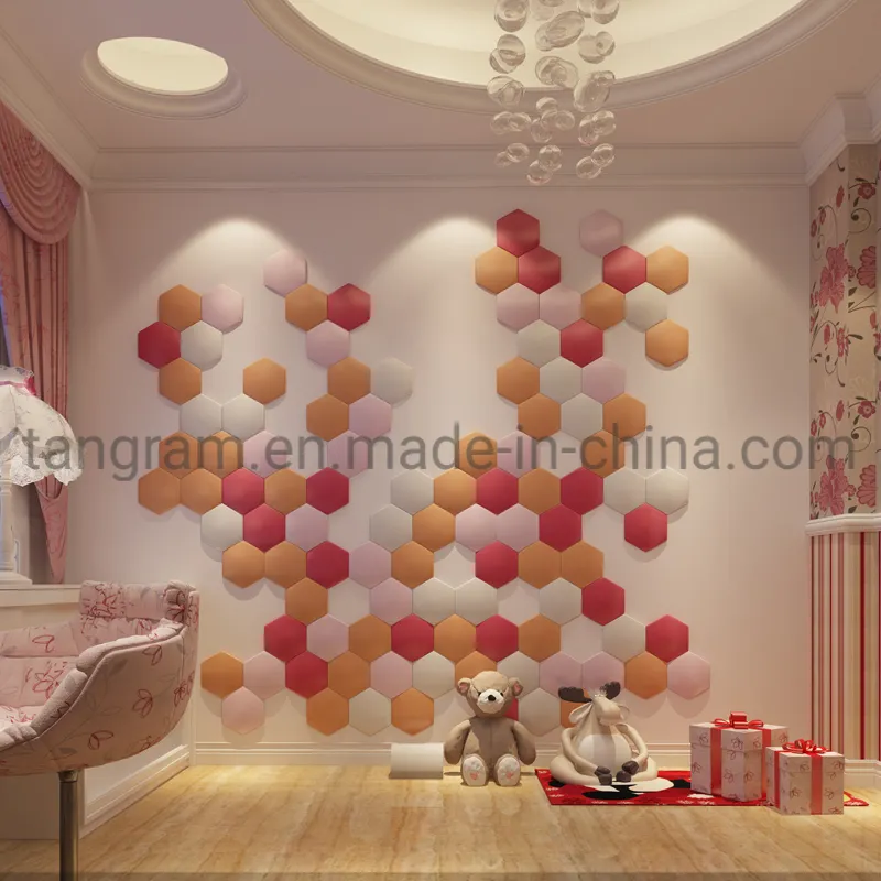 3D Mosaic Sticker, Mosaic Wall Tile, Soft Leather Wall Panel