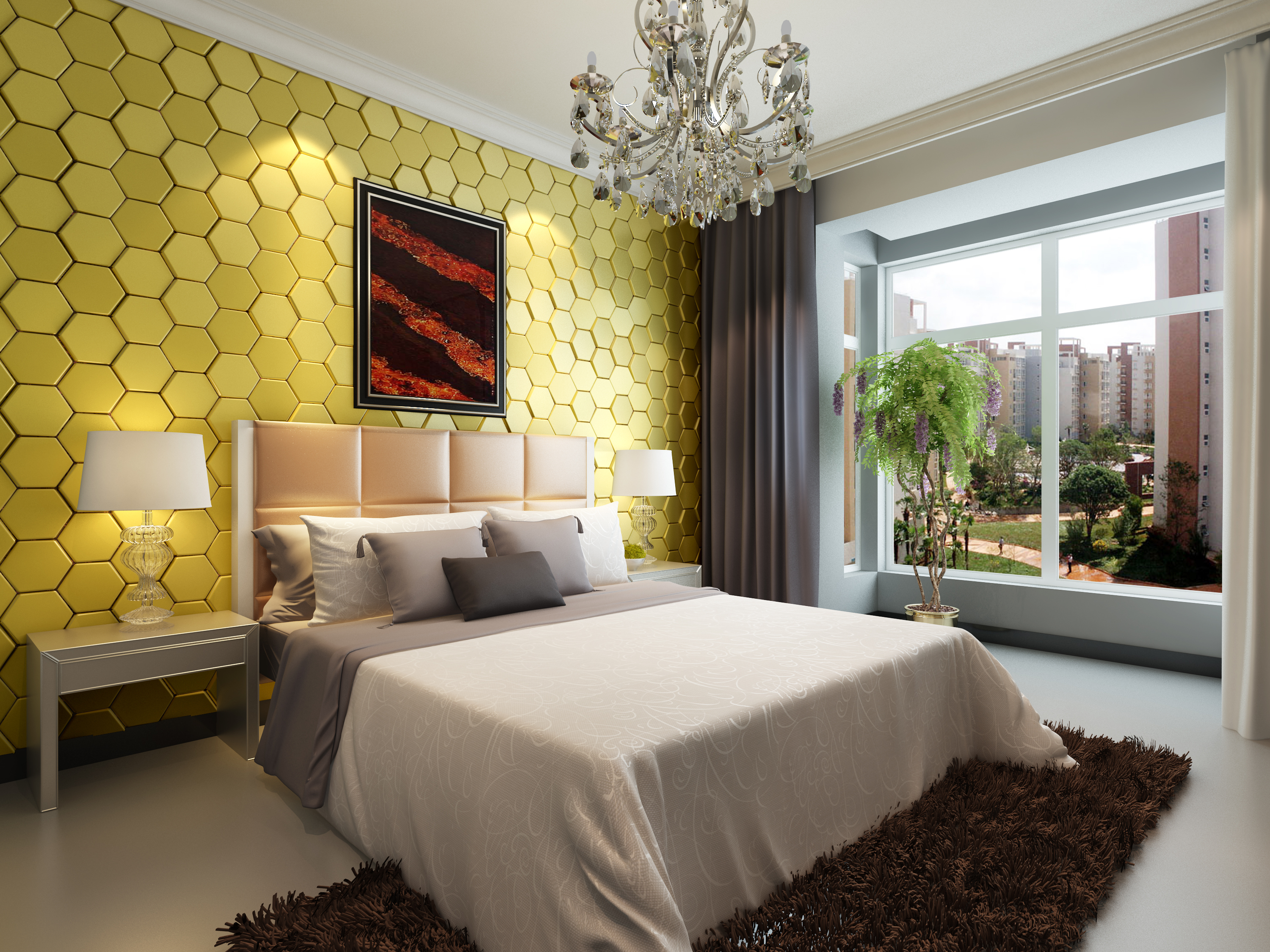 3d home decoration-mosaics-The 6the element (3)
