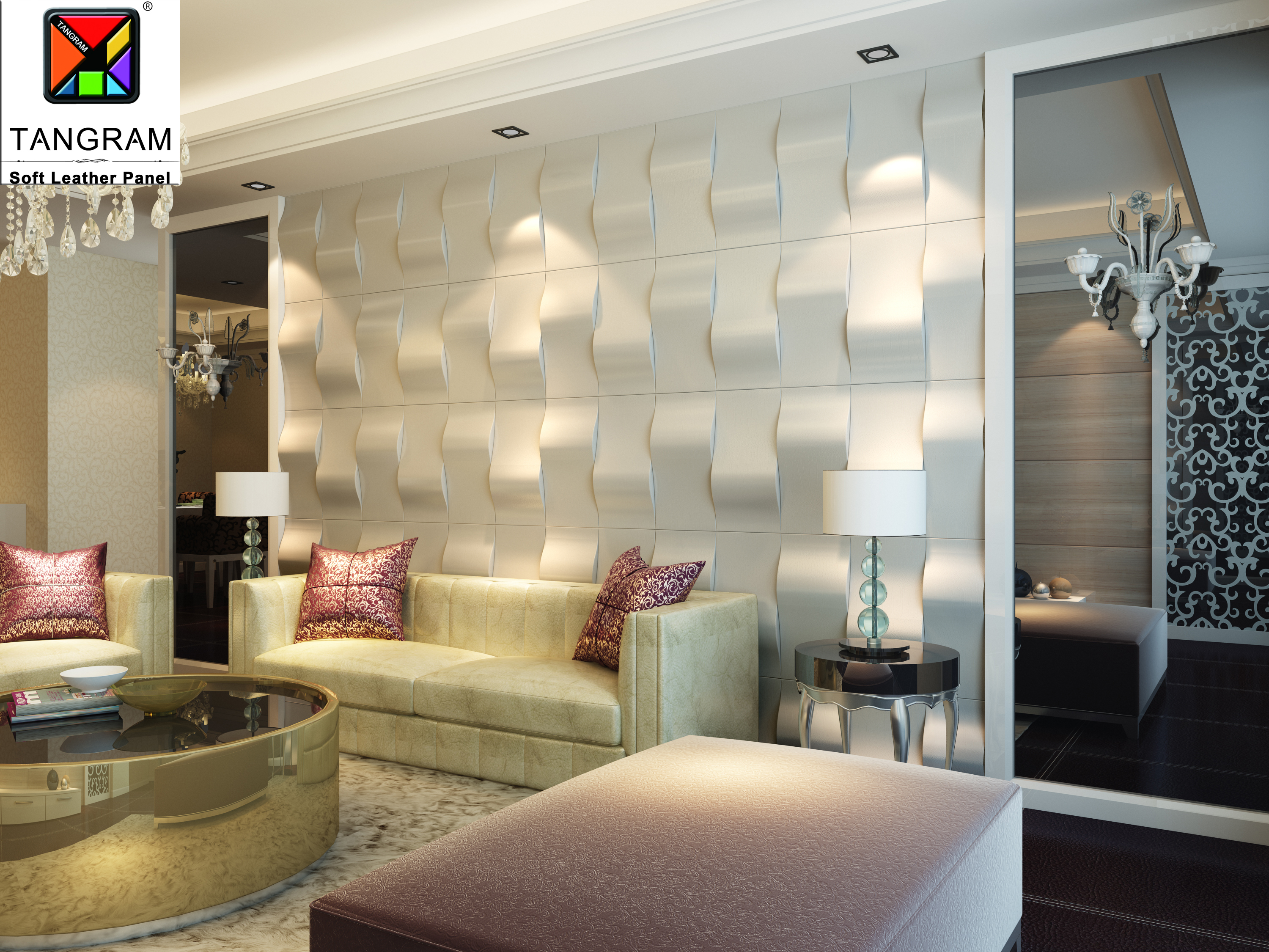 3d leather wallpaper (9)