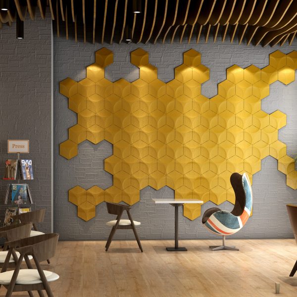 Zero Formaldehyde White Indoor 3D Mosaic Tile