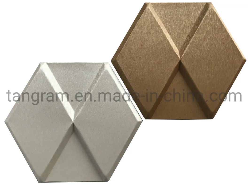 Hexagon Mosaic Tiles, Mosaic Wall Panel, 3D PU Foam Panel