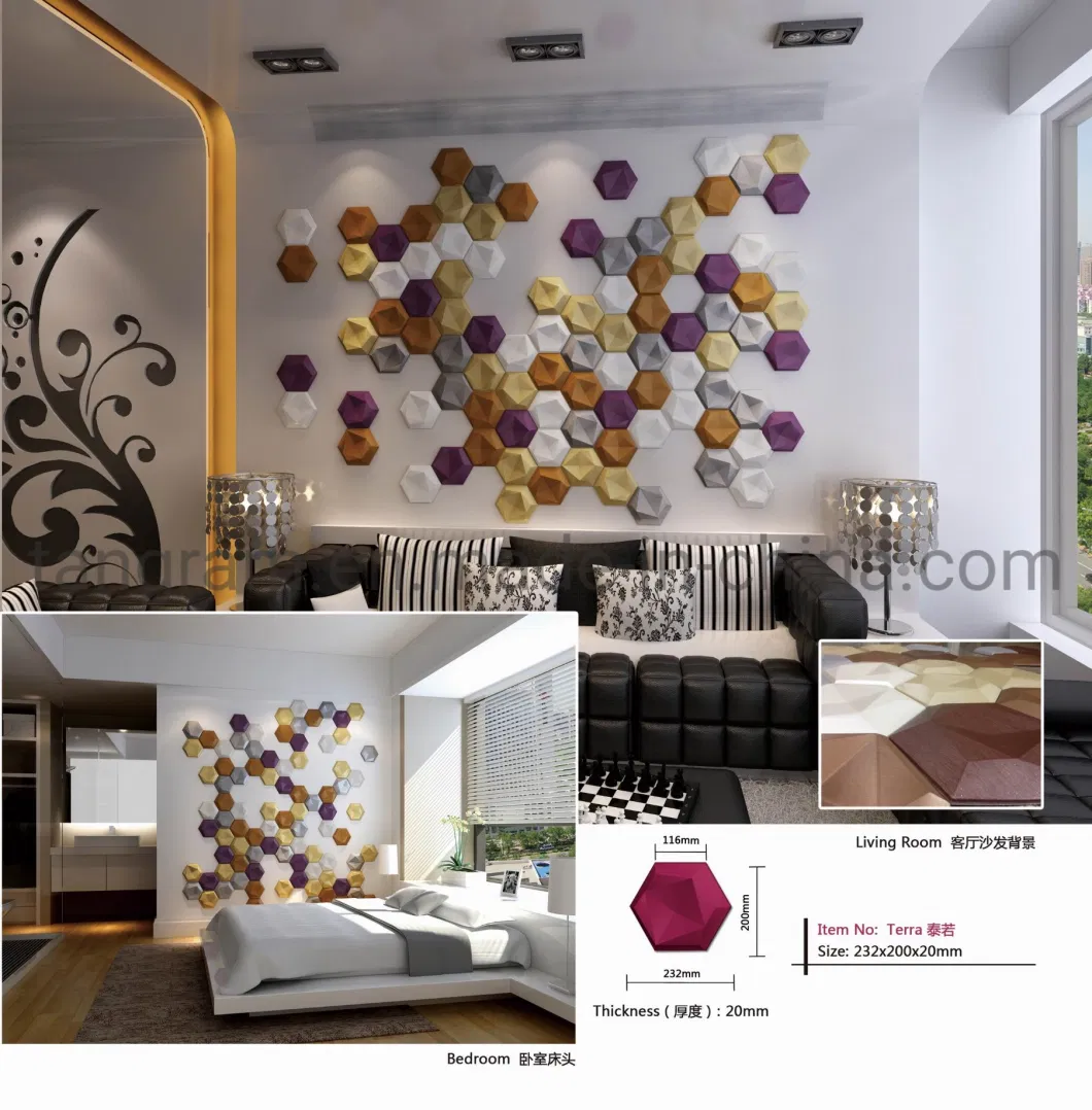 Interior Mosaic Tiles, Wall Covering, Wall Sticker 3D Wall Panel