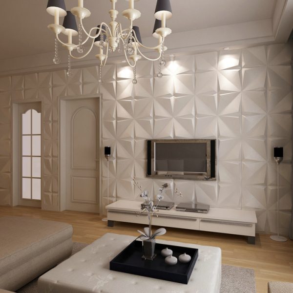 33.3x33.3 Pu Indoor 3d Wall Panel