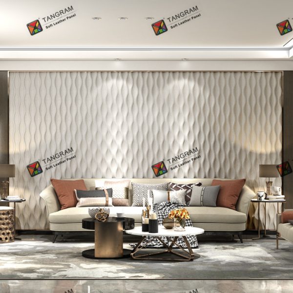 Biodegradable Trapezoid Indoor Big Wall Panel