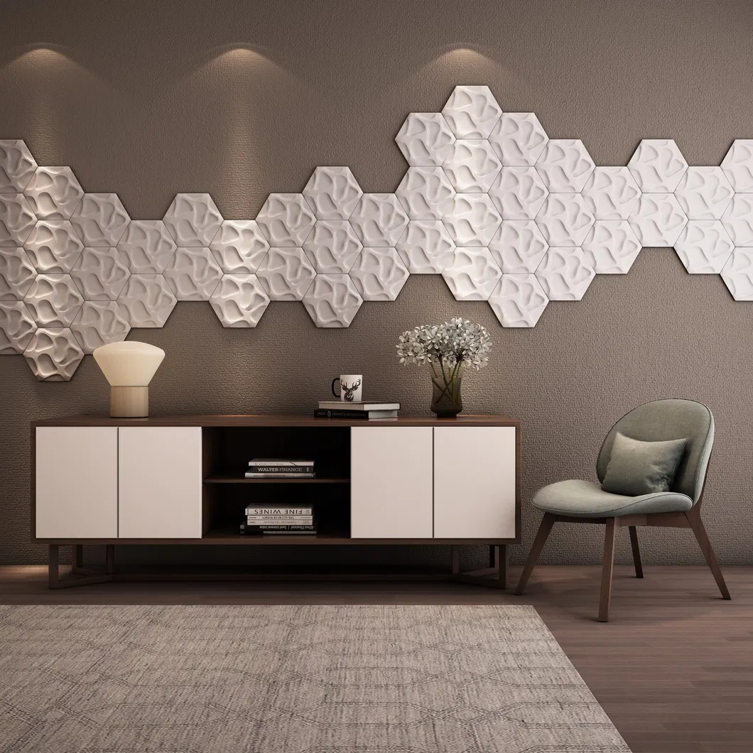 Modern Design Mosaic Wall Tiles Leather Panel 3D Wall Panel
