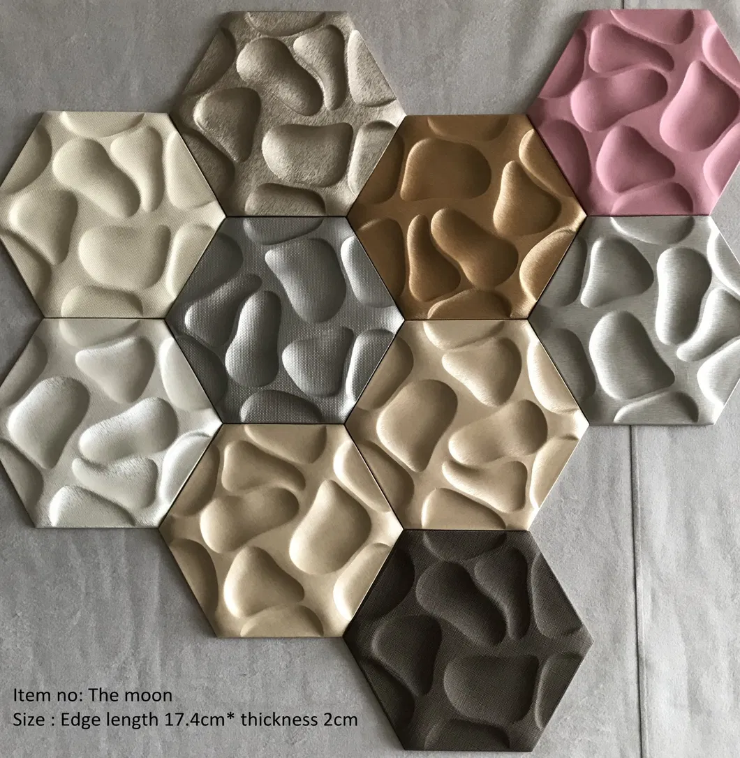 Mosaic Wall Tiles, 3D Wall Art, Leather Wall Sticker Mosaics