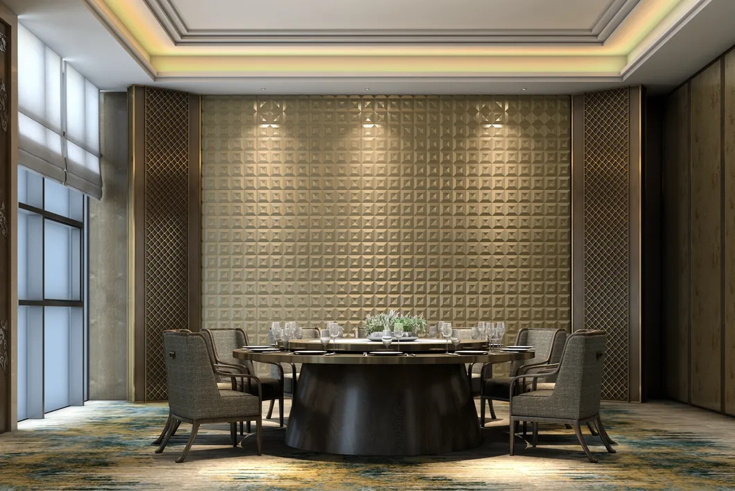 Wall System Decorative Material 3D Wall Coating Soundproof Leather Wallpaper