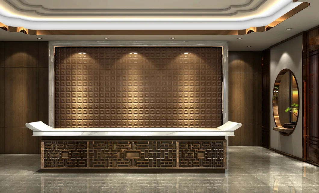 Wall System Decorative Material 3D Wall Coating Soundproof Leather Wallpaper