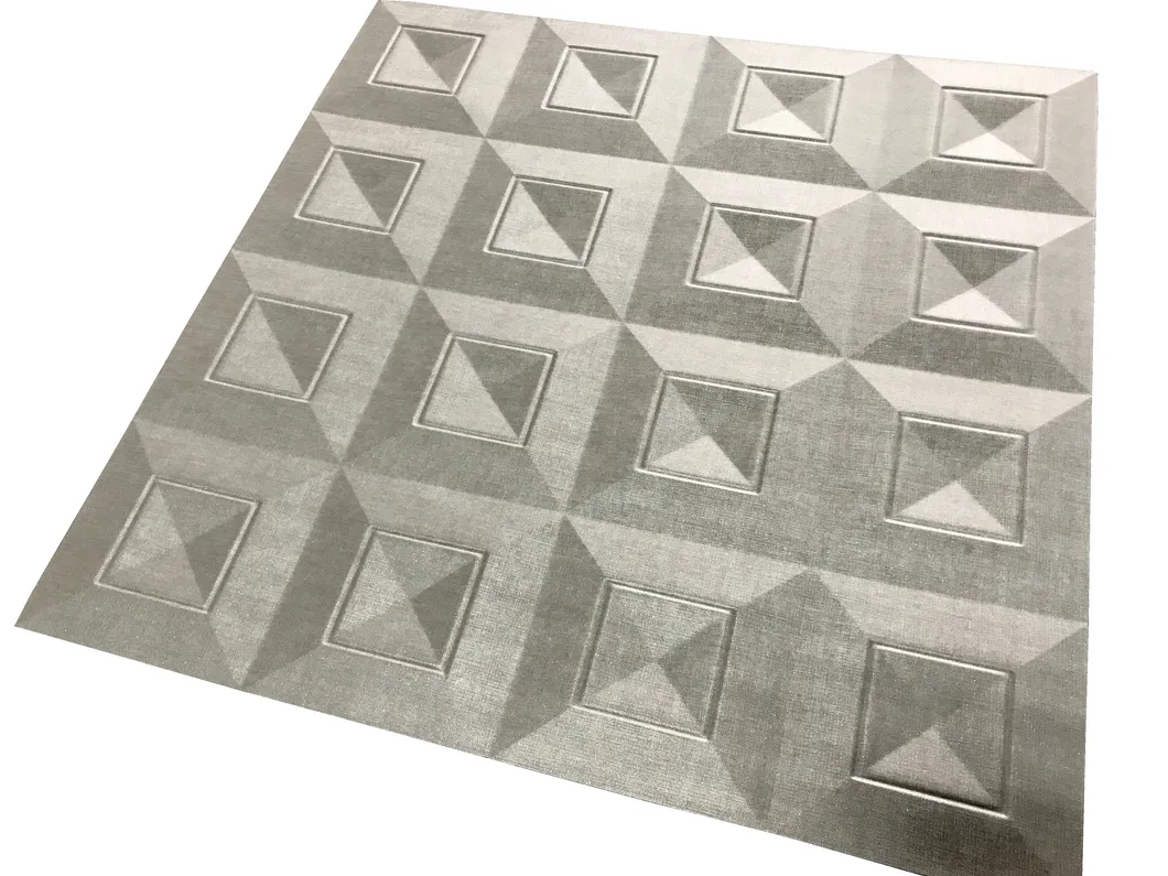 Wall System Decorative Material 3D Wall Coating Soundproof Leather Wallpaper
