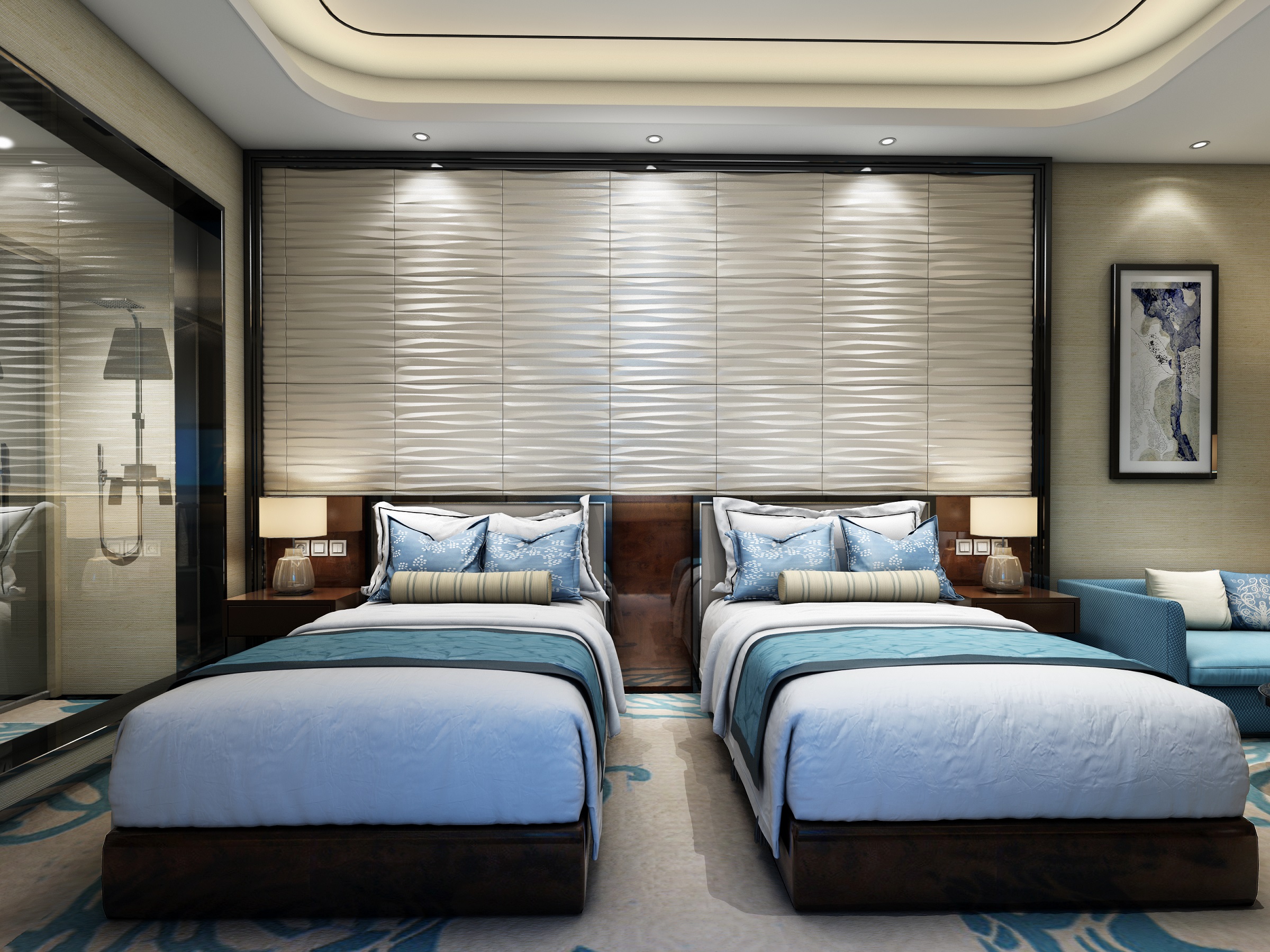 cladding panels- leather wallpaper--DNA (4)