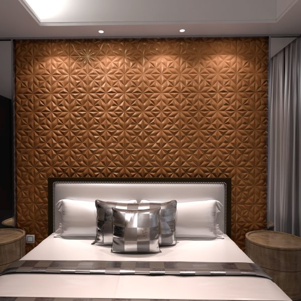 Soundproof White Indoor 3D Wall Panel