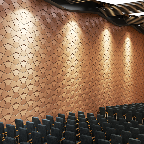 41.5x65 Pu Indoor 3d Wall Panel