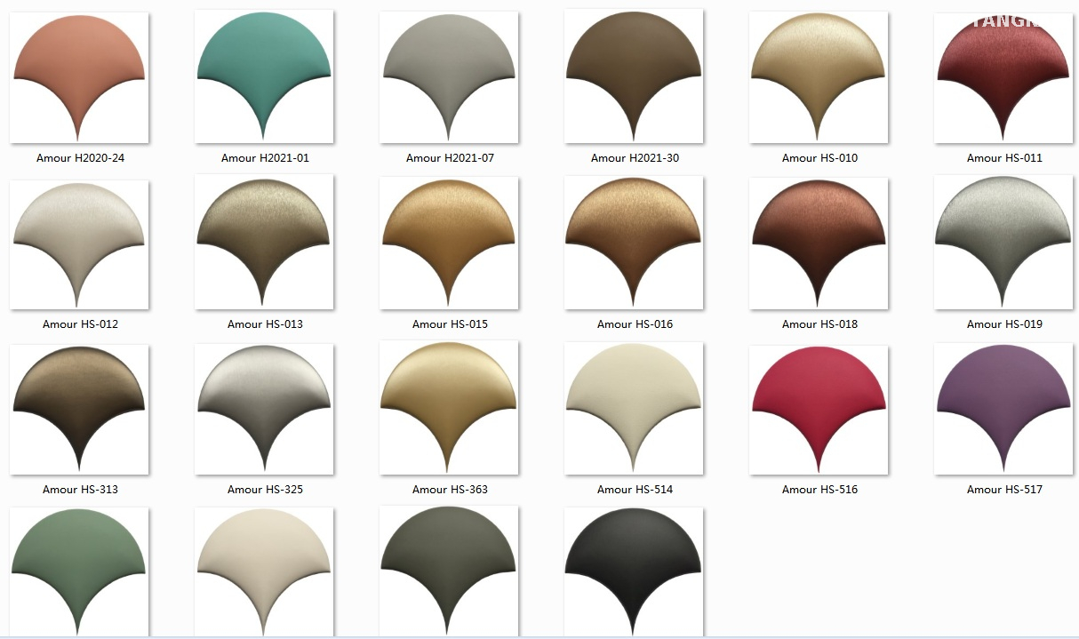 leather wall tiles-Amour