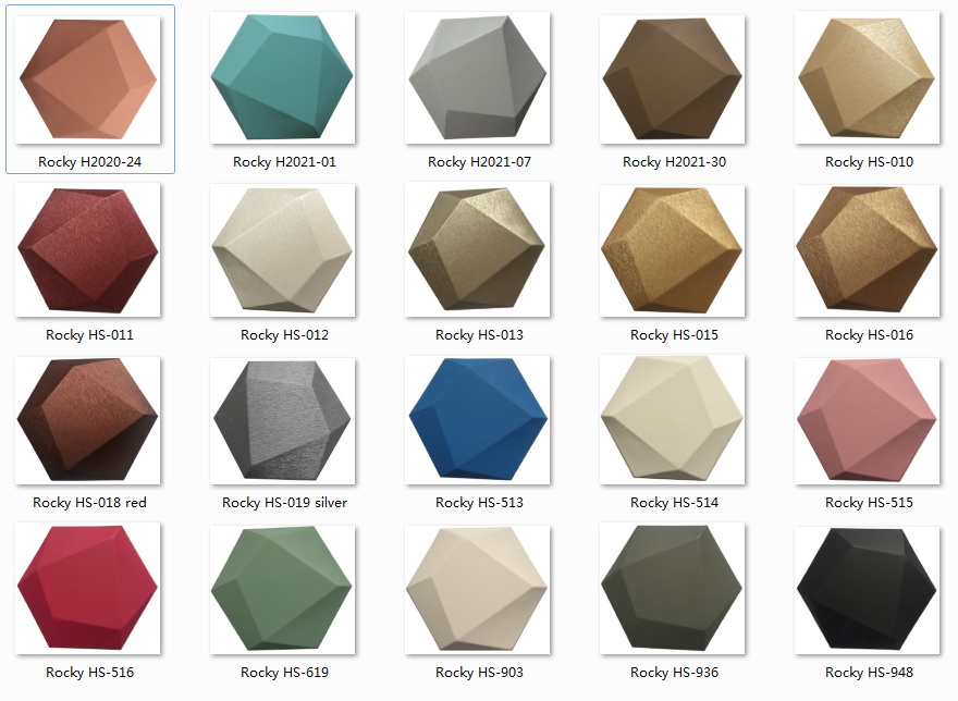 mosaic wall tile-Rocky