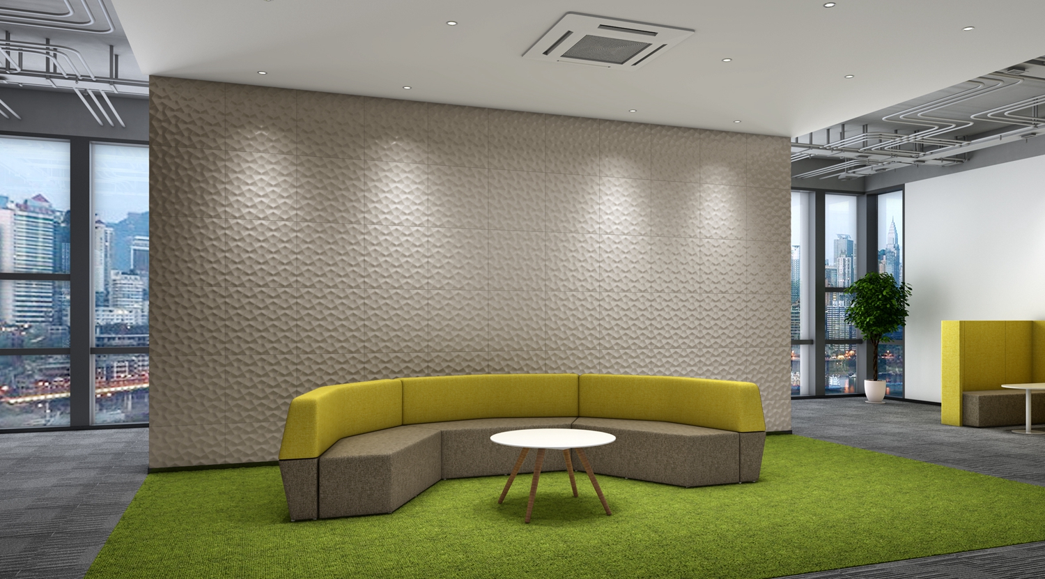 semi pu leather-wall cladding-Mercury (4)